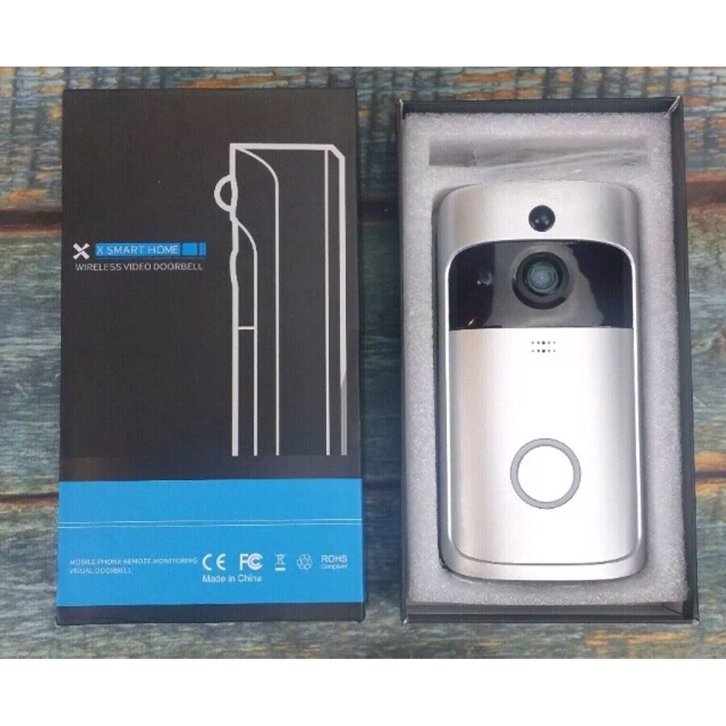 X Smart Home Wireless Video Doorbell Wireless Video Doorbell | Shopee