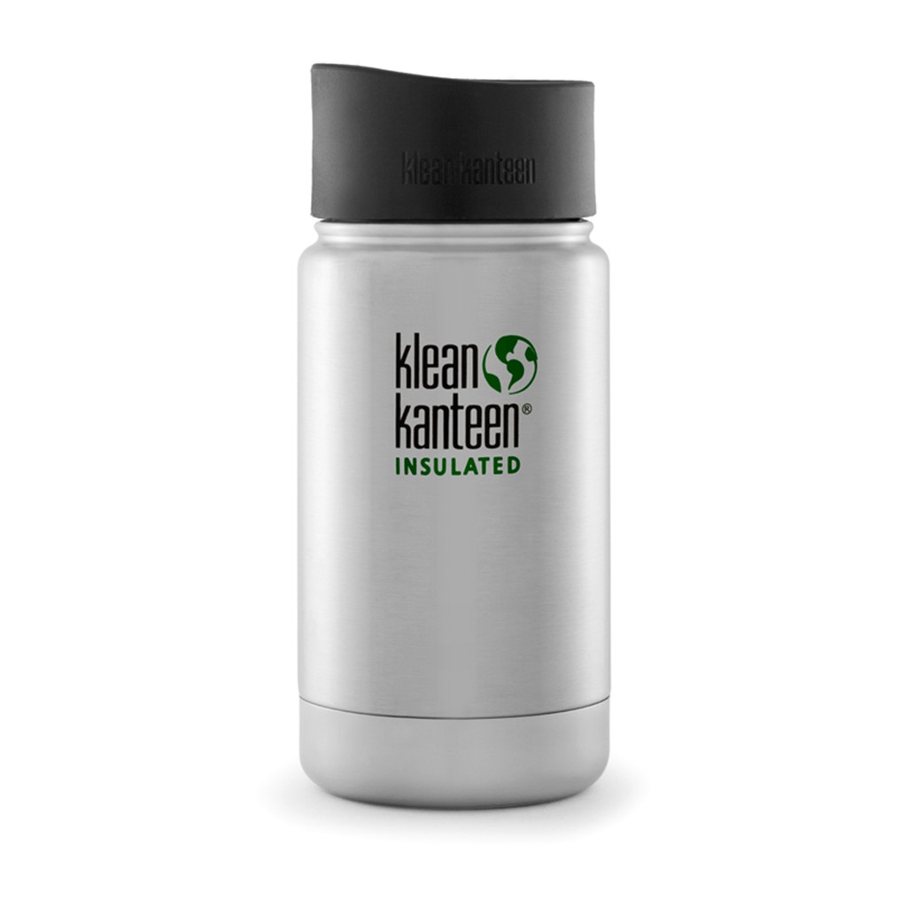 klean kanteen wide vacuum mug with cafe cap 2.0