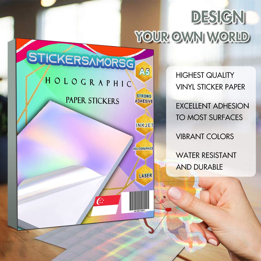 Singapore 2023 Personalised Birthday Stickers Singapore Baby Full