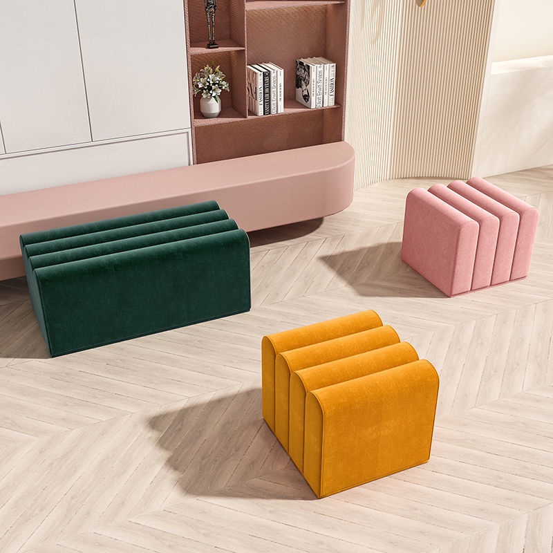 Sofa Chair Sofa Stool Dressing Table Chair Shoe Stool Small Stool Modern Leisure Home Shopee