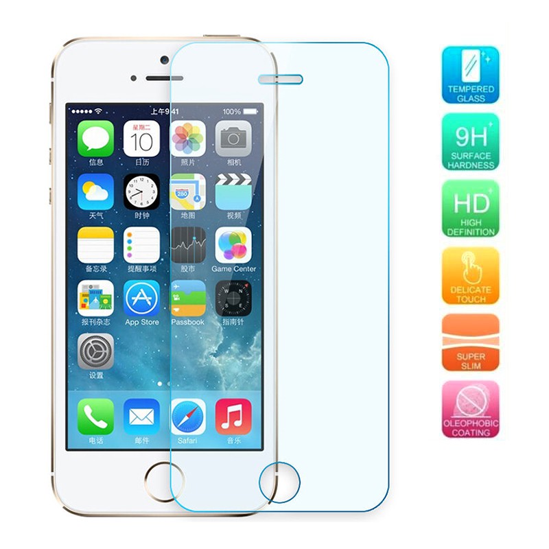 For iphone 5/5s/se Tempered Glass Screen Protector Film | Singapore