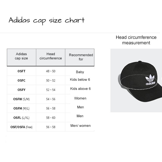 adidas cap size Off 55% -