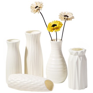 Vas Plastik  Nordic Hiasan  Bunga Rumah Ruang Tamu Kreatif 