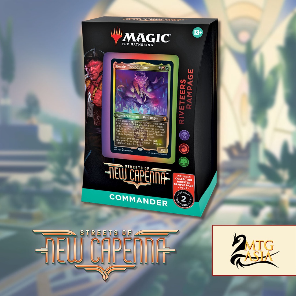 Riveteers Rampage Streets of New Capenna Commander Deck English Magic