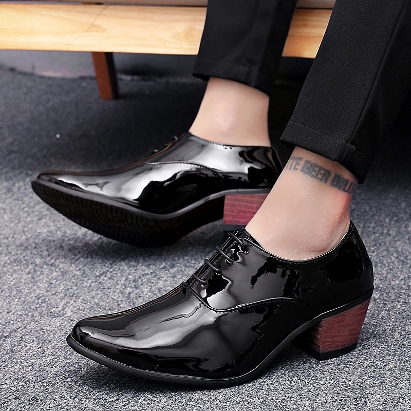 mens slippers with heels