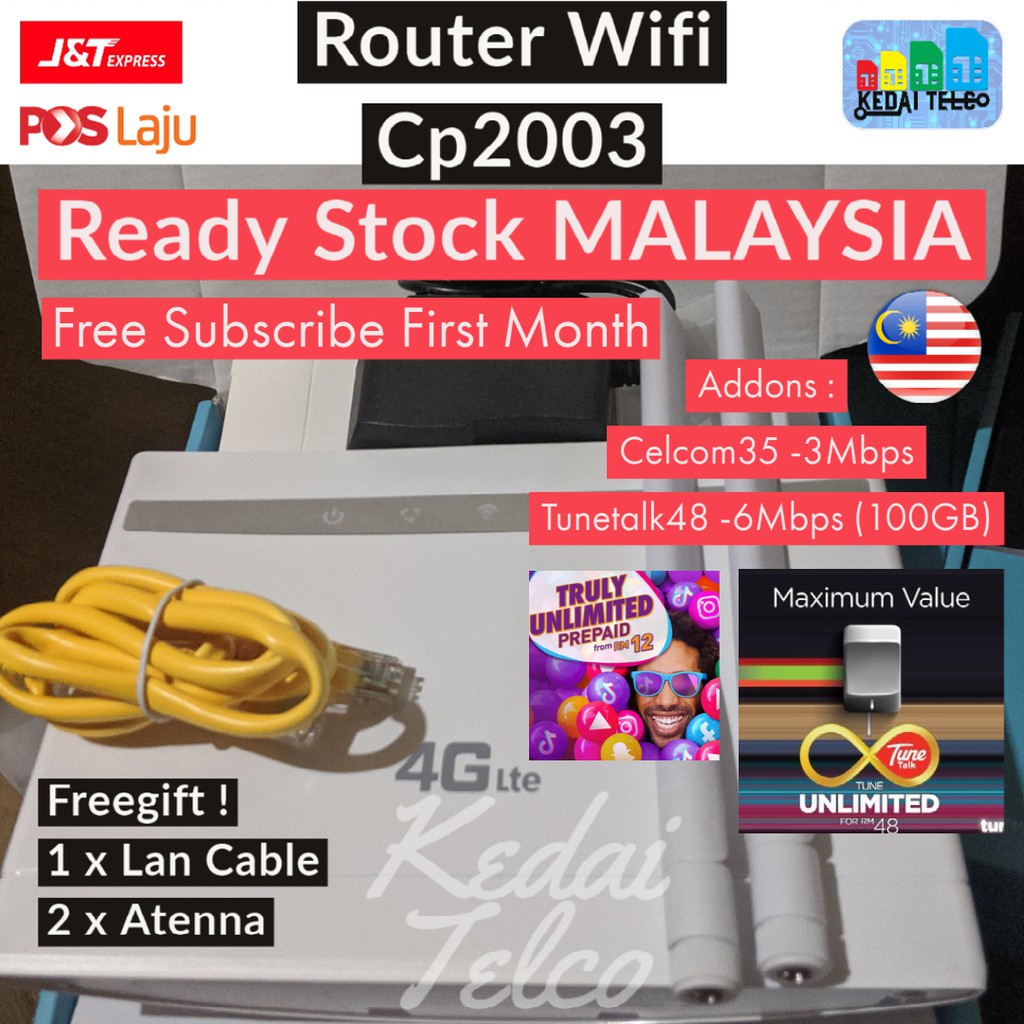 Unlimited Home Wifi Router Cp2003 Cp2001 Shopee Singapore