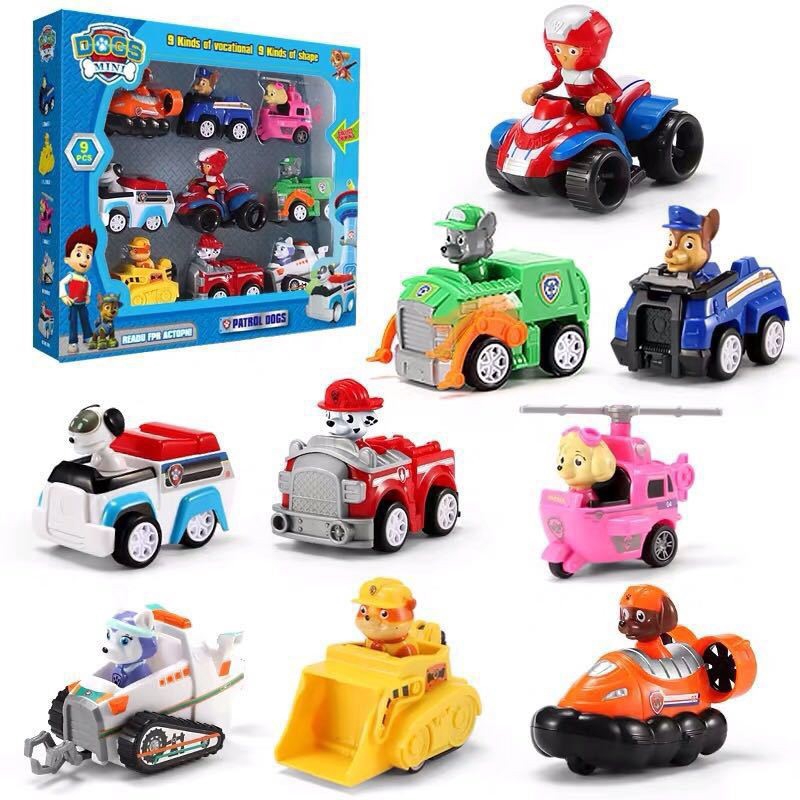 paw patrol mini figures and vehicles