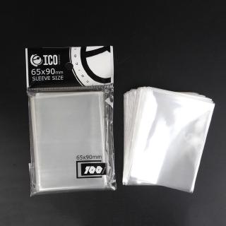 100pcs/pack 65*90mm Card Sleeve Cards Protector of Transparent Unsealed Game Sleeves protector