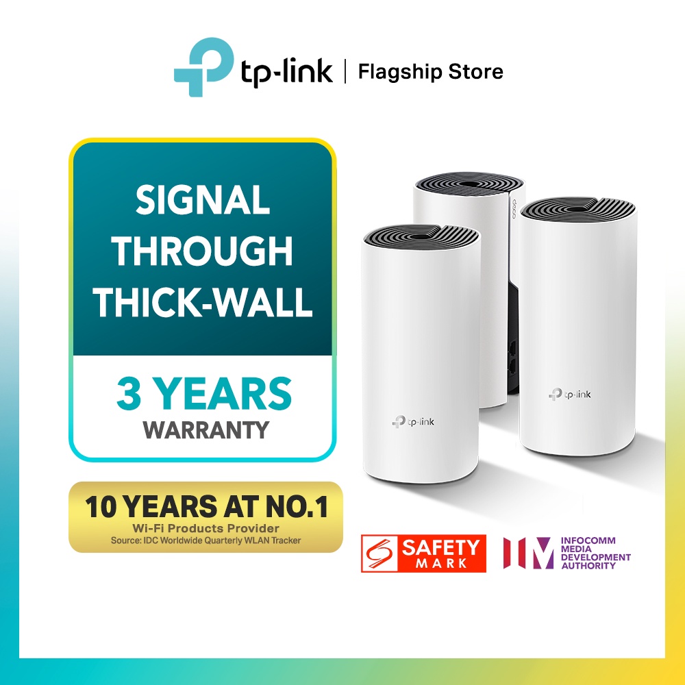 TP-LINK Deco P9(3-pack) AC1200 Dual Band Gigabit MU-MIMO WiFi Mesh ...