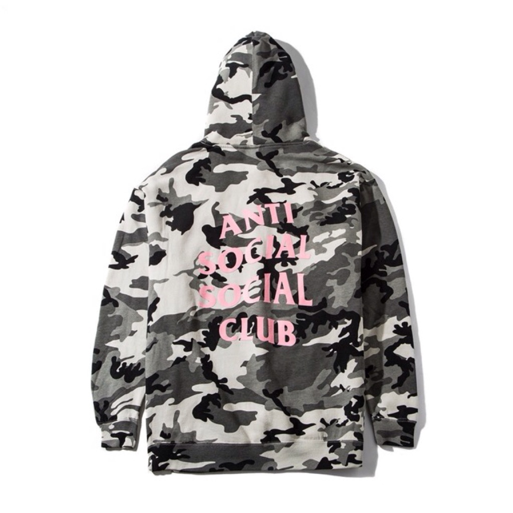 winter camo hoodie