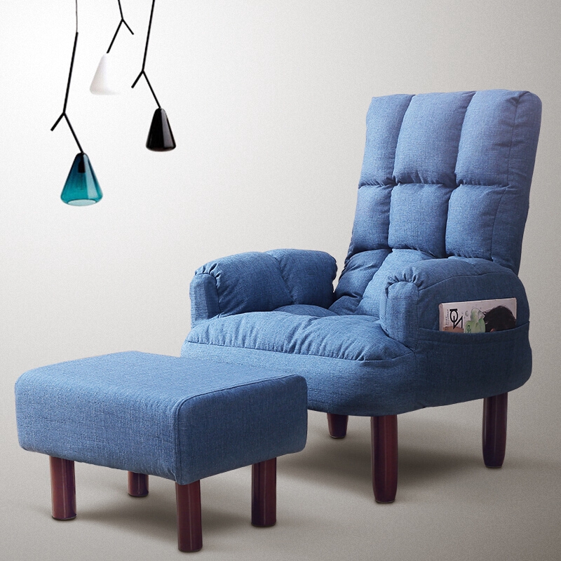 blue nursing chair