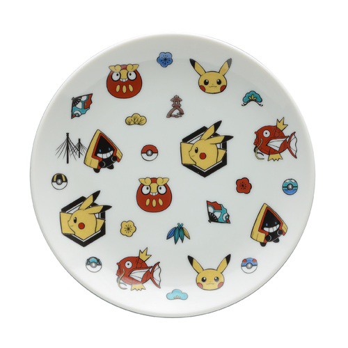 Kutani Ware Round Plate Total Pattern Pokemon Center Kanazawa Shopee Singapore