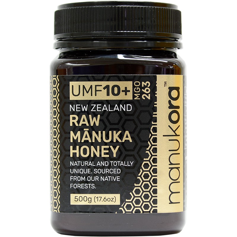 Manukora Raw Manuka Honey Umf 10 Mgo263 500g Shopee Singapore