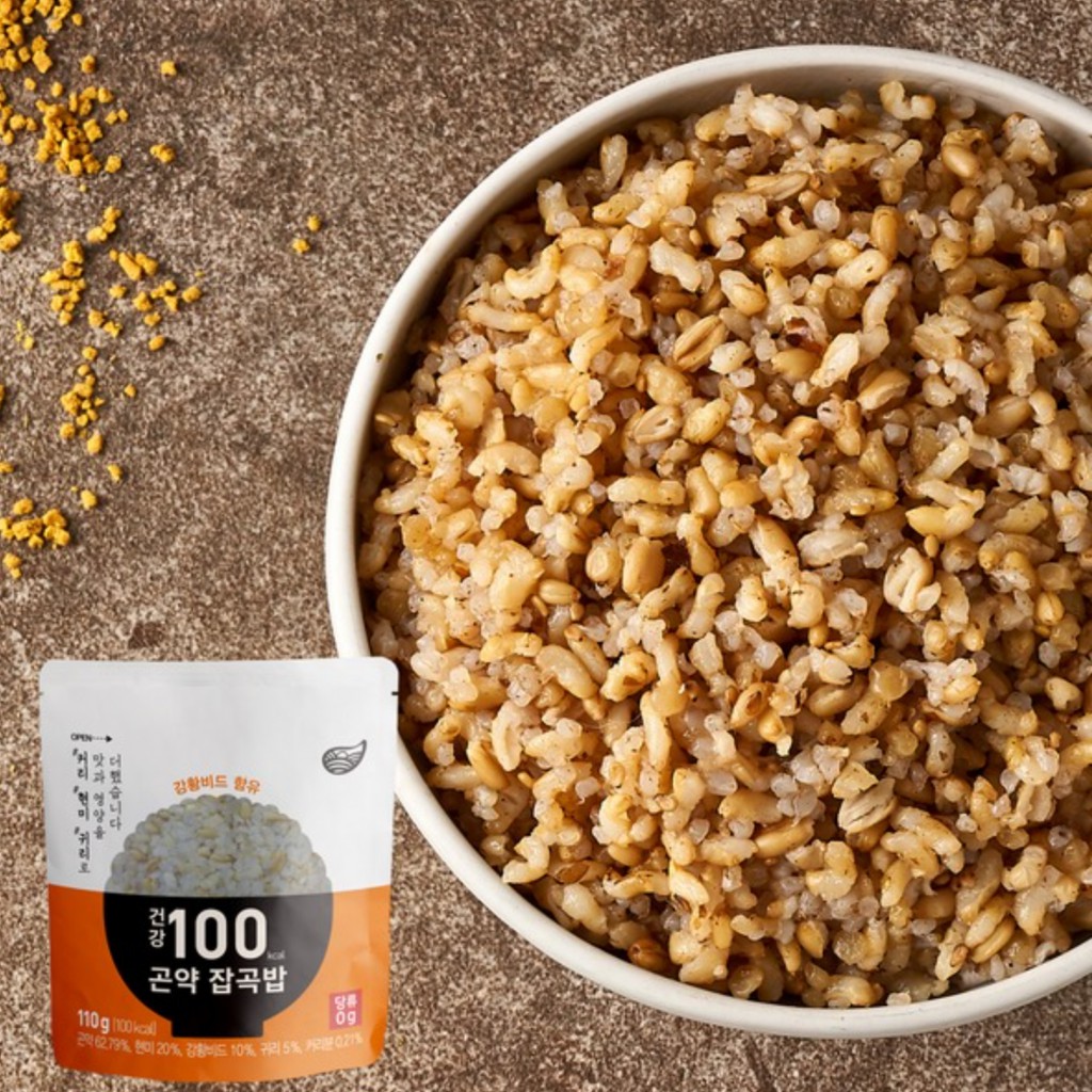 Instant Konjac Turmeric Mixed Grain Oatmeal Brown Rice Diet Food Low Carb Rice Keto Rice Diet Rice110g X 5pcs Shopee Singapore