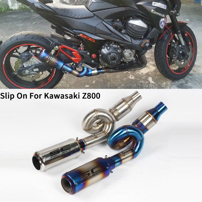 kawasaki z800 exhaust