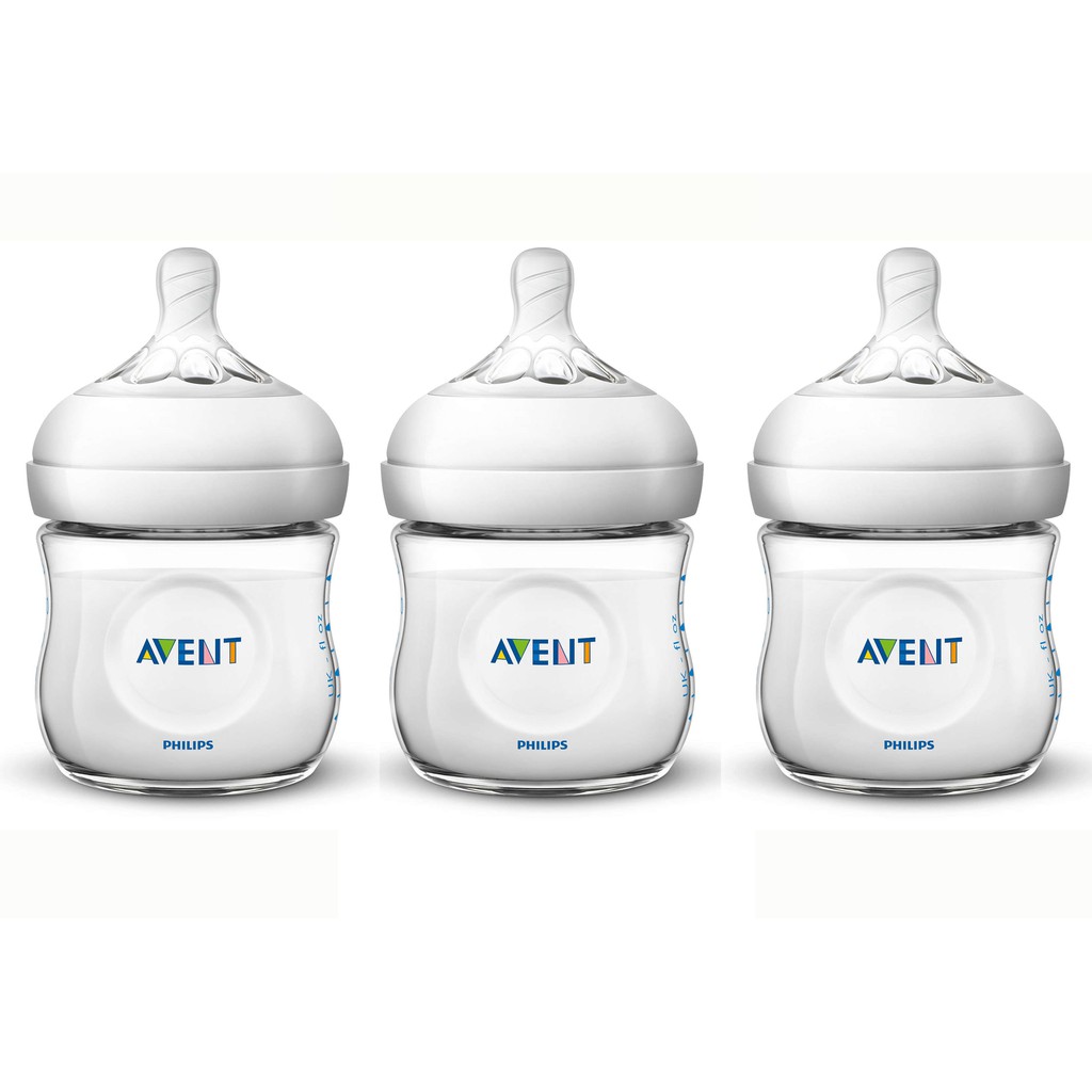 [3-pack] Philips Avent Natural 125ml Bottles | Shopee Singapore