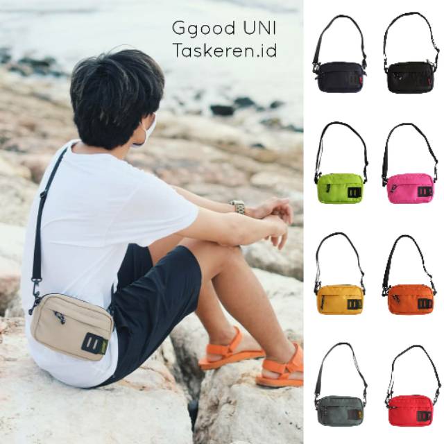 Mini Sling Bag Ggoodstuff Uni Waistbag Men Bag Pouch Hp Sling Bag Mini Shopee Singapore