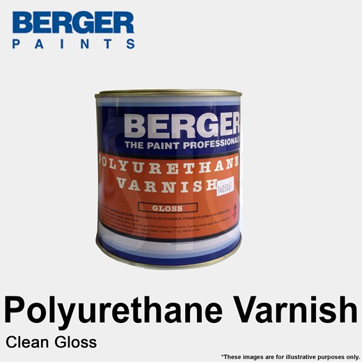 Berger Polyurethane Varnish 1 Litre (oil based) Shopee Singapore