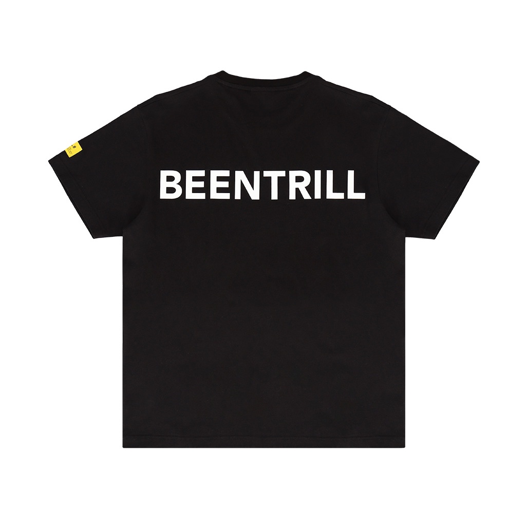 [BEENTRILL] Back Logo Comfort Fit Short Sleeve T-Shirt