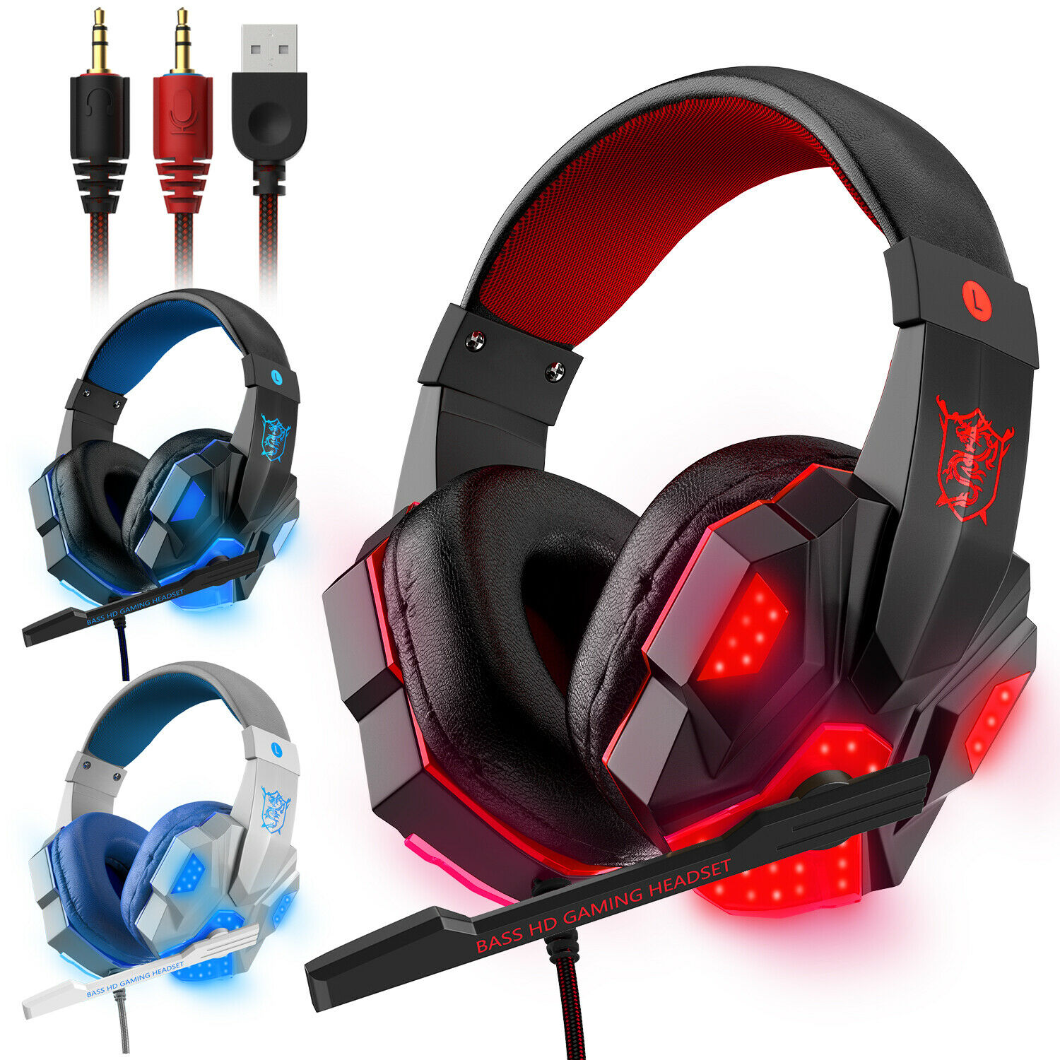 headset with microphone for ps4