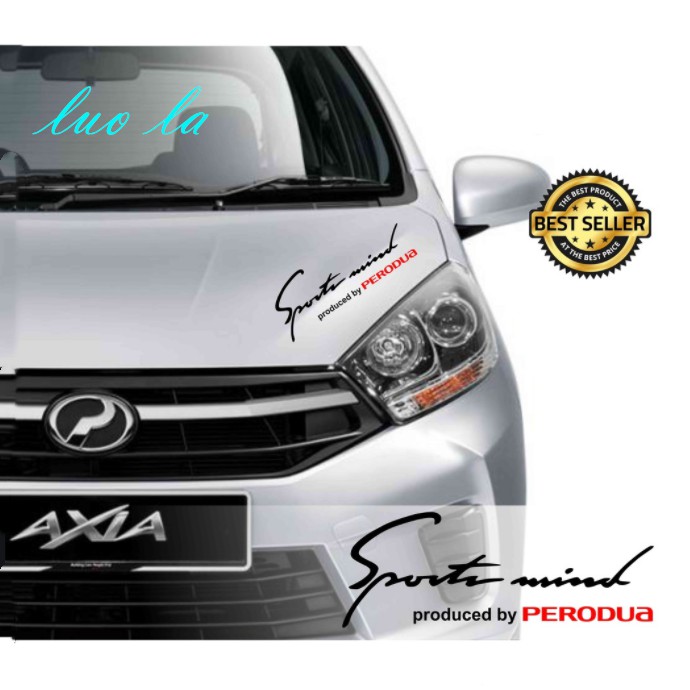 Car sticker sport mind perodua myvi axia bezza alza kenari kelisa viva ...