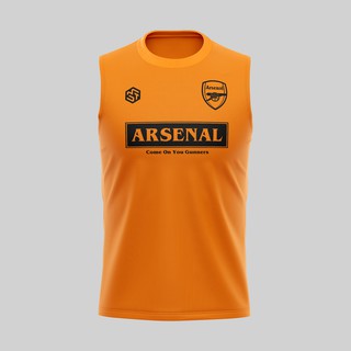 arsenal sleeveless training top