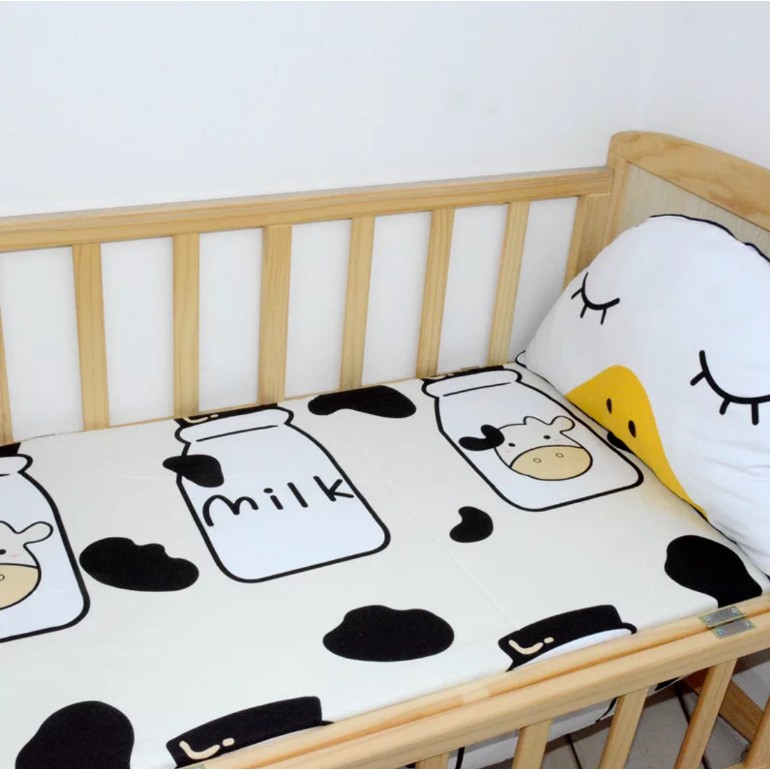 Local SellerBaby Cot Fitted Bedsheet Shopee Singapore