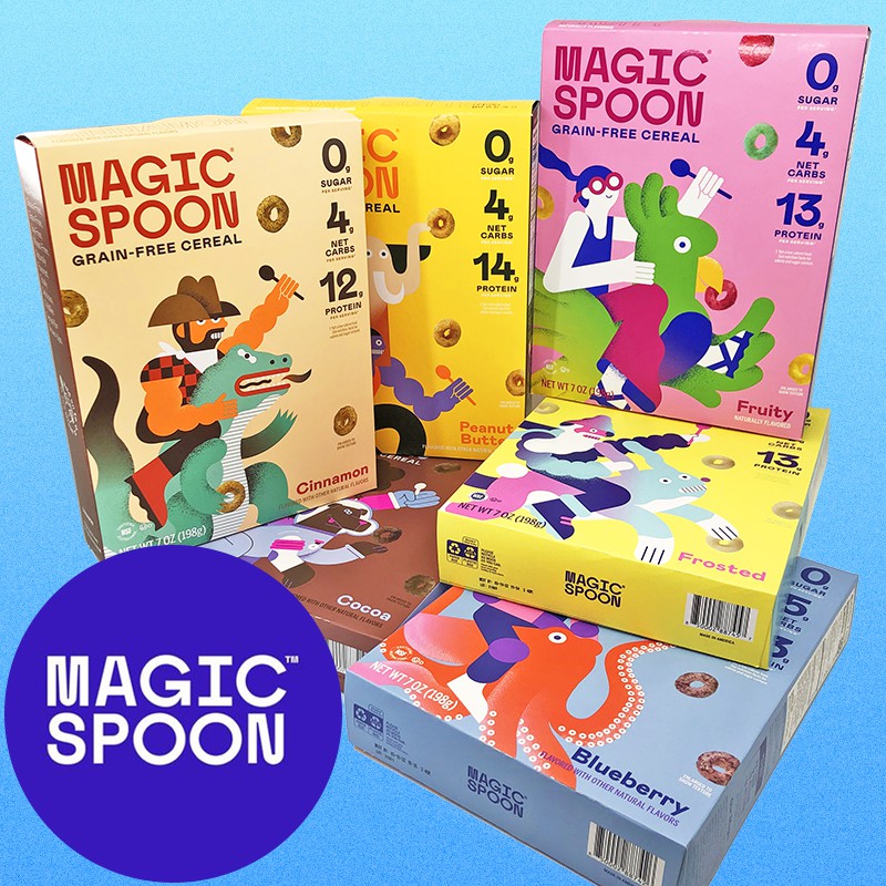 Magic Spoon Cereal LowCarb, 0G Sugar, 4g net carbs/serving, Keto