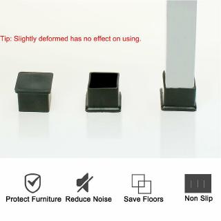 4 Pcs/set Square Chair Leg Caps Chair Table Furniture Feet Leg  Protector Caps Anti Scratch Anti-Slip Floor Protectors #4