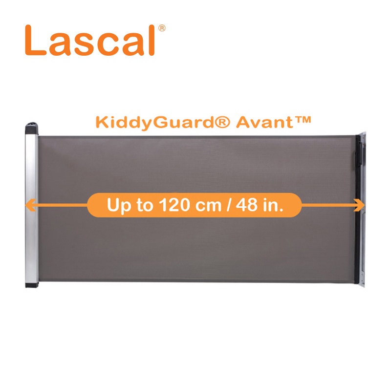 Lascal KiddyGuard Avant Baby Safety Gate 2 Side Walls Up to 120cm