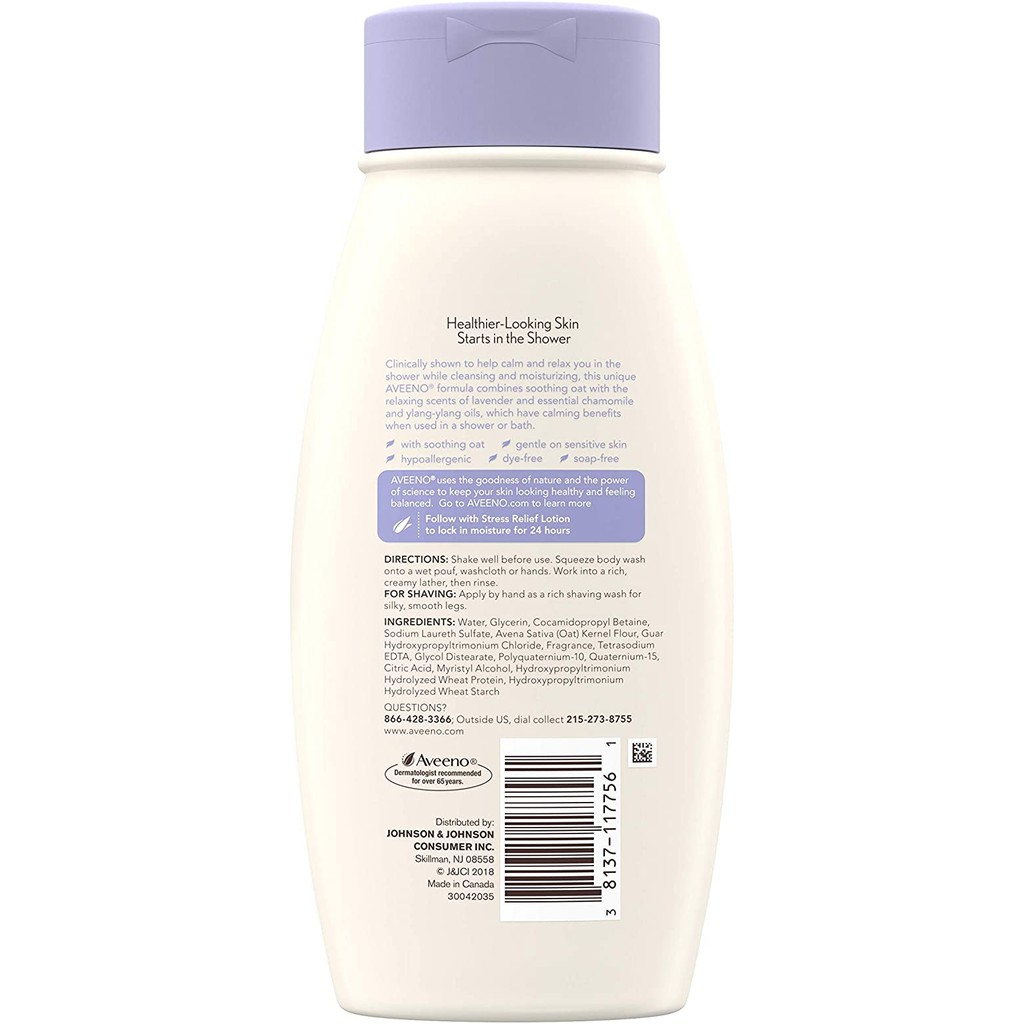 aveeno in shower lotion