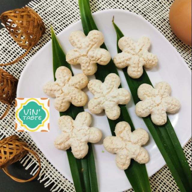 Kuih Bangkit Asli 🌸 Tapioca Cookies Original 🌺 Coconut 