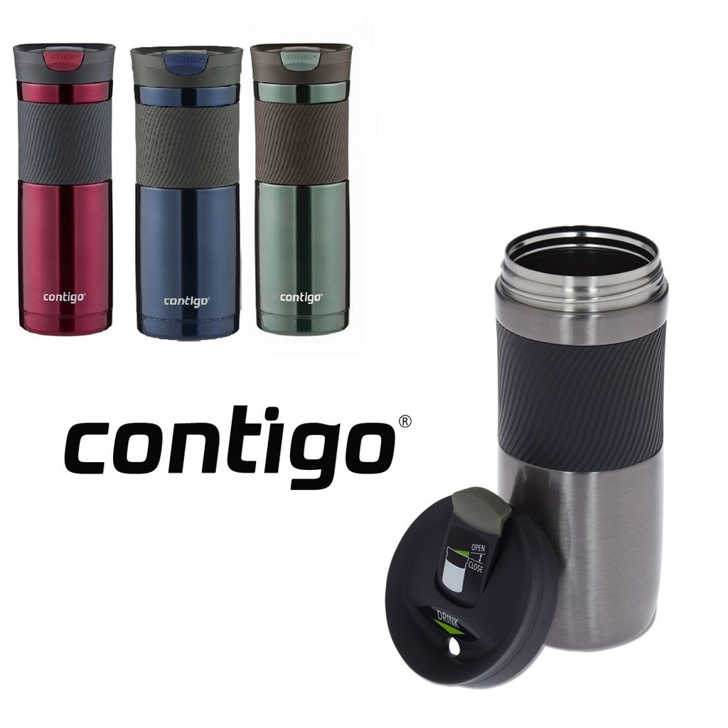 Contigo SNAPSEAL Byron Stainless Steel Travel Mugs Gizmo Hub Shopee