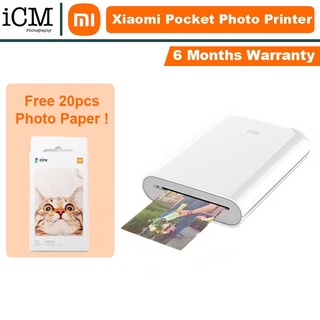 Xiaomi Mijia Bluetooth Zink Pocket Portable Photo Printer