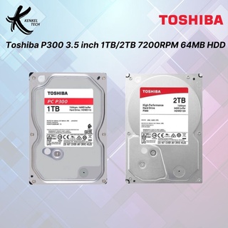 Toshiba P300 3.5” inch 1TB / 2TB 7200RPM 64MB SATA INTERNAL HARD DRIVE HDD
