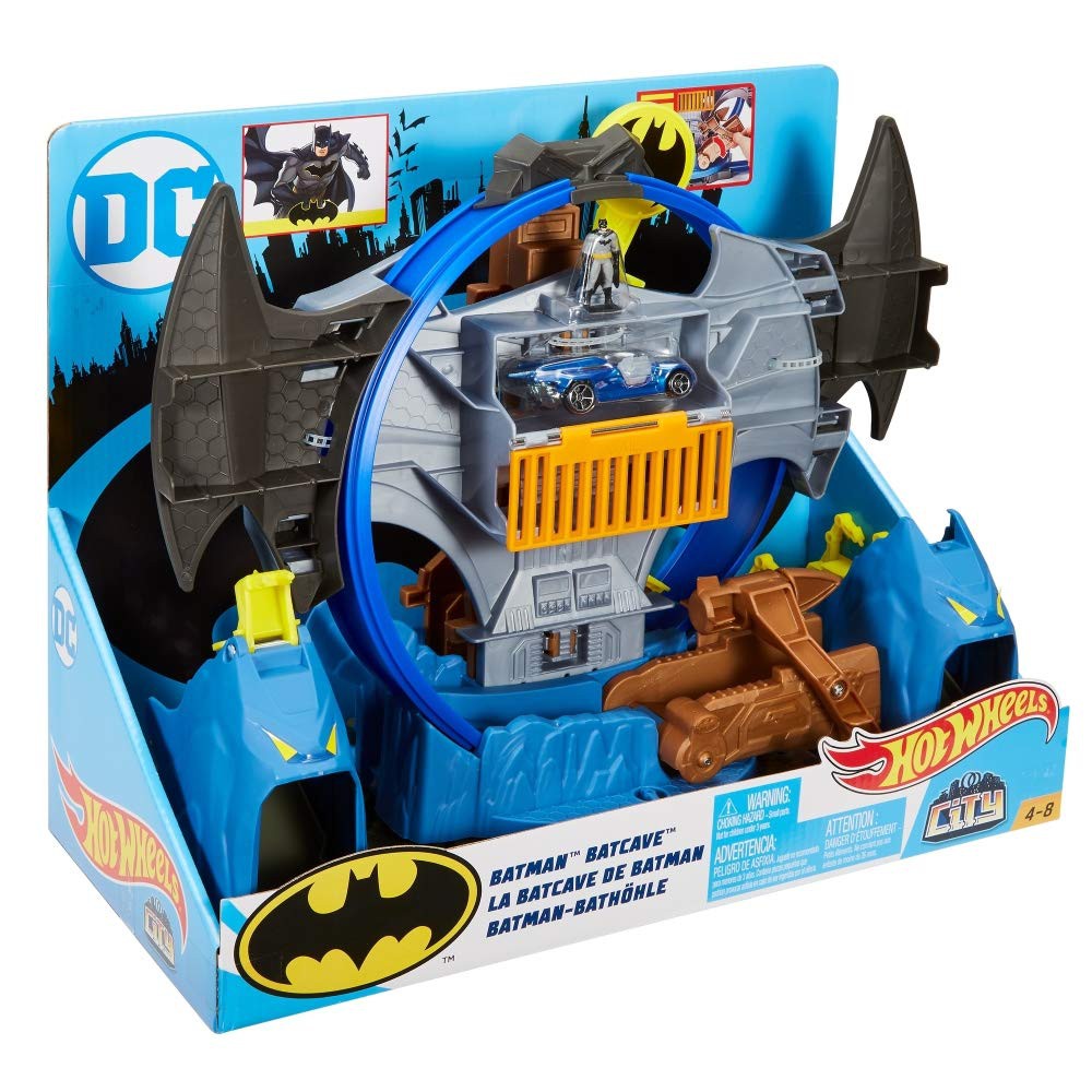 Hot Wheels City Batman Batcave Track Set | Shopee Singapore