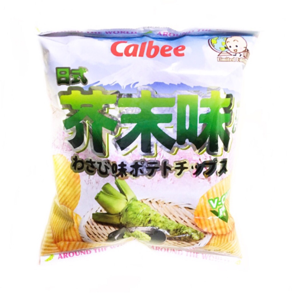 Calbee Wasabi Potato Chips Shopee Singapore