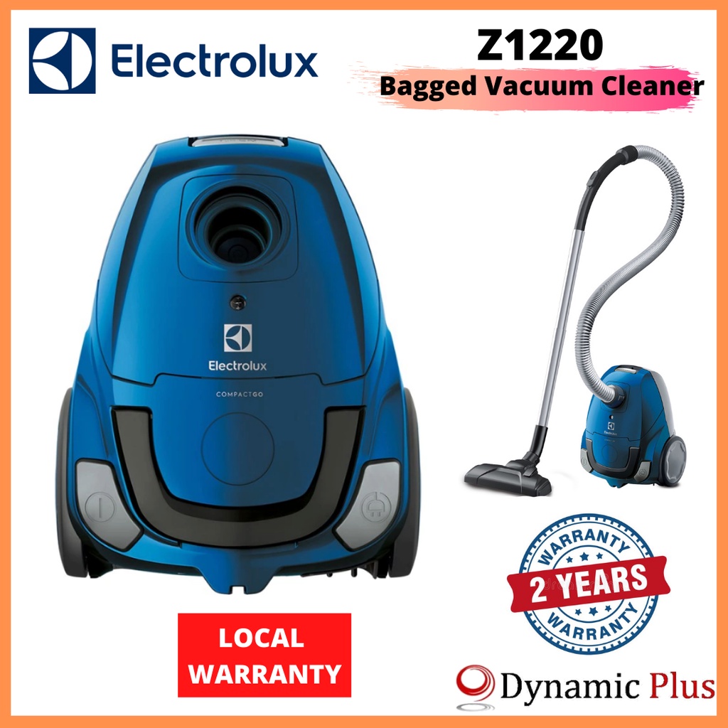 Electrolux Z1220 CompactGO Bagged Vacuum Cleaner Shopee Singapore
