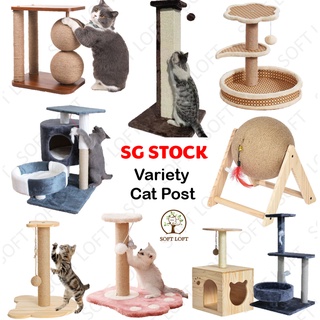 Cat Scratch Post / Cat Scratch Condo / Cat Condo / Cat Scratch Tree