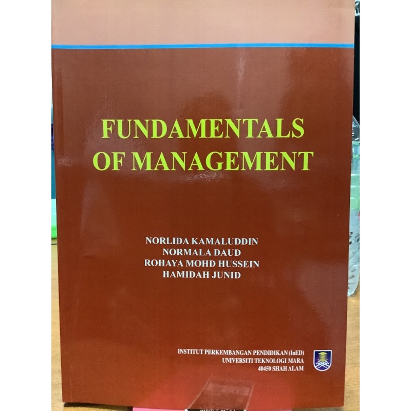 Fundamentals Of Management Shopee Singapore