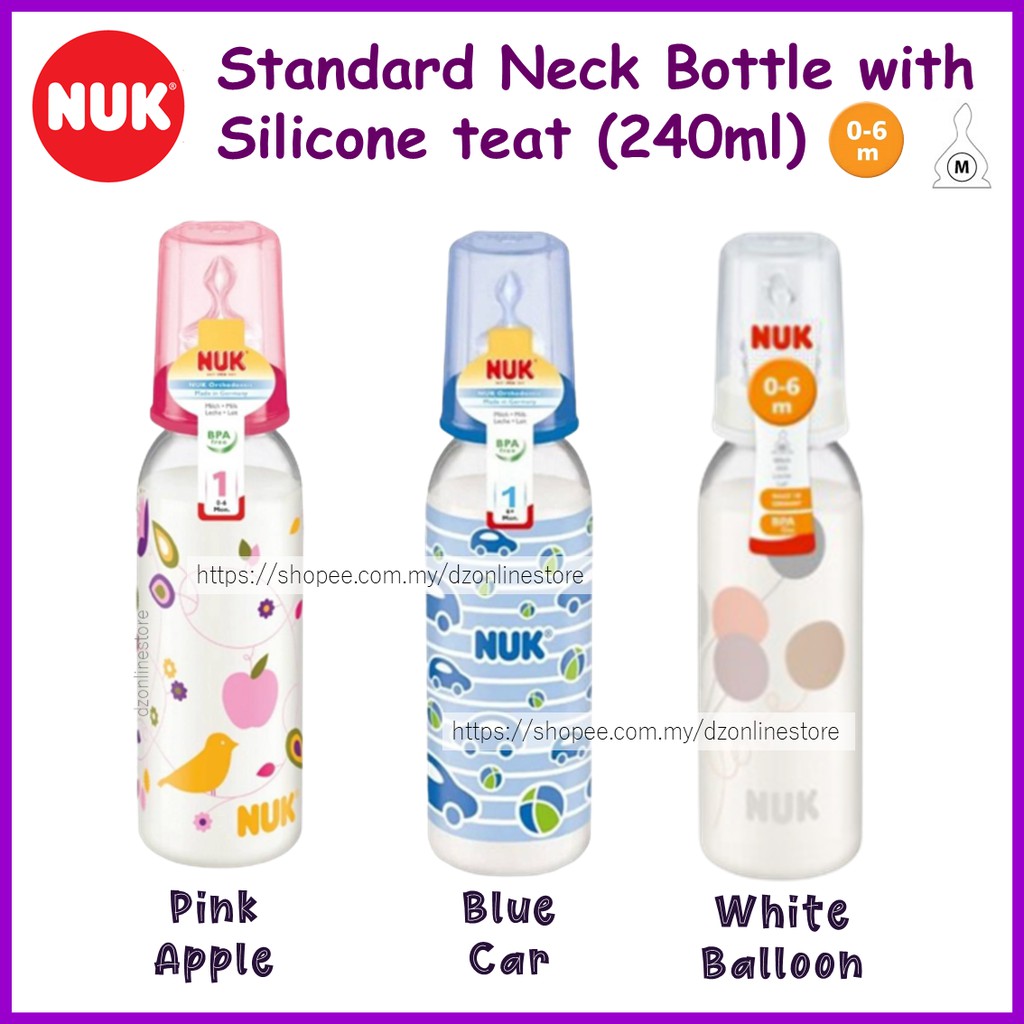 nuk standard neck bottles