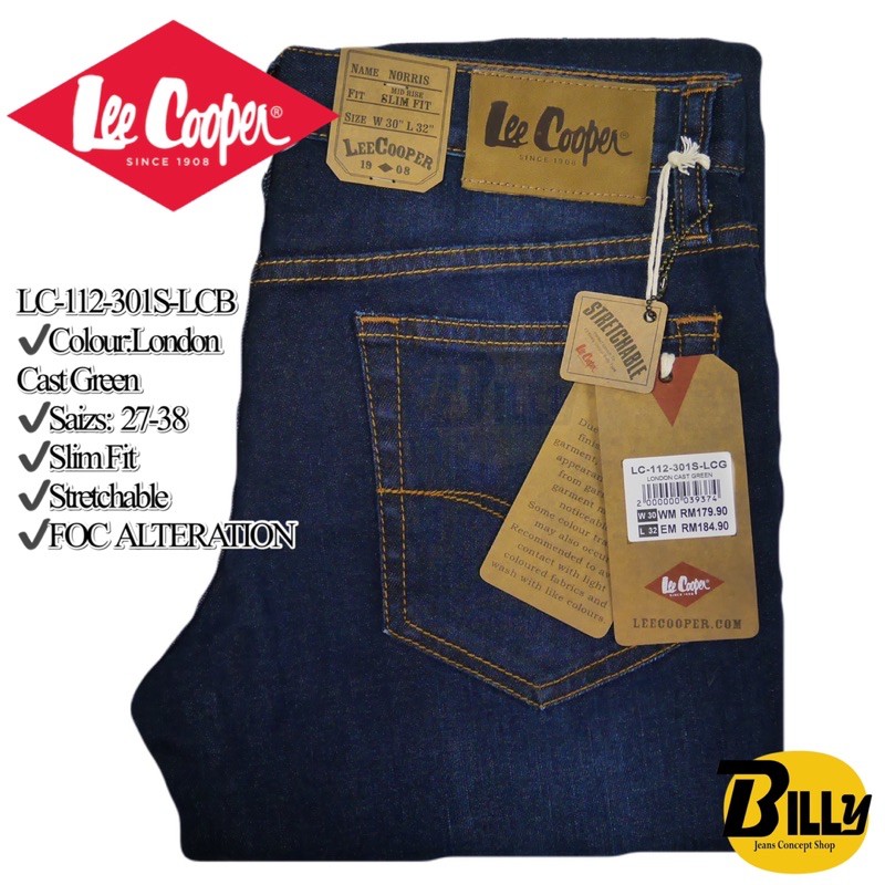 lee cooper straight leg jeans mens