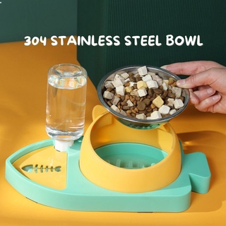 [🇸🇬 Stock] Auto Refill Water 2 in 1 Pet Bowl Dog Bowl Cat Bowl | No Ordour