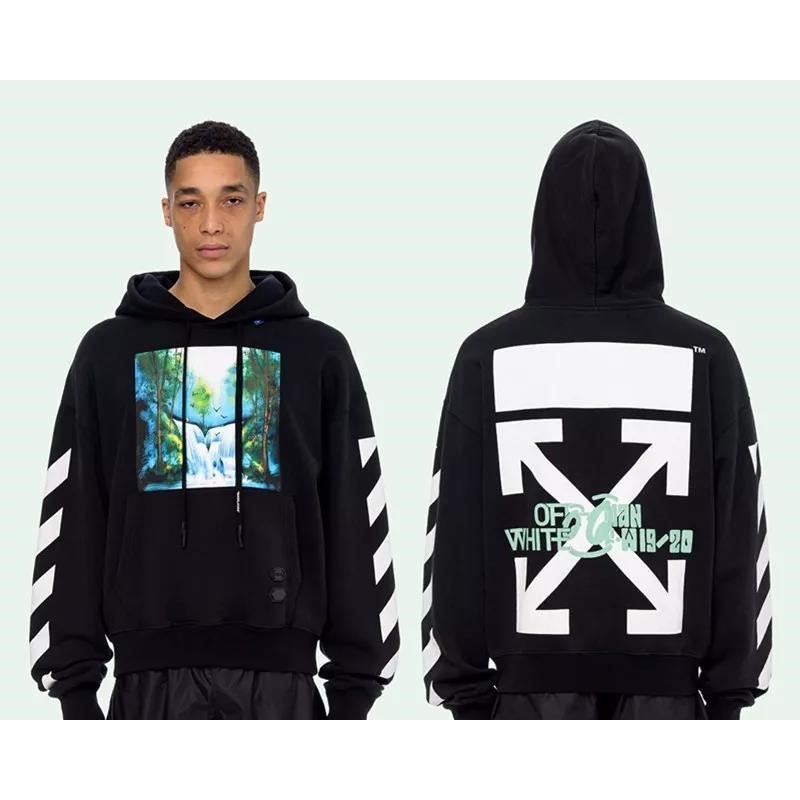 Off white outlet waterfall hoodie