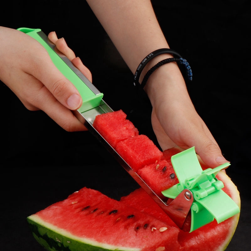 【Super Durable】Watermelon Slicer Stainless Steel Watermelon Slicer