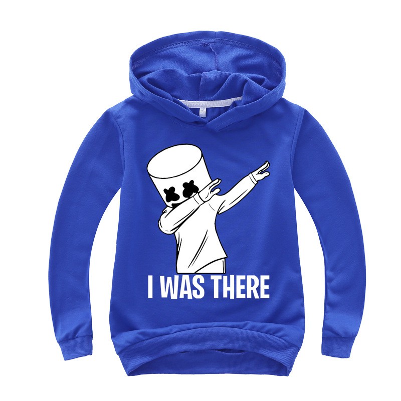 Kids Autumn Coats DJ Marshmello Music Clothes Fashion Hooded Jacket