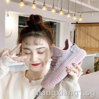 Sepatu Wanita   Coconut shoes  female 2021 spring fly all 