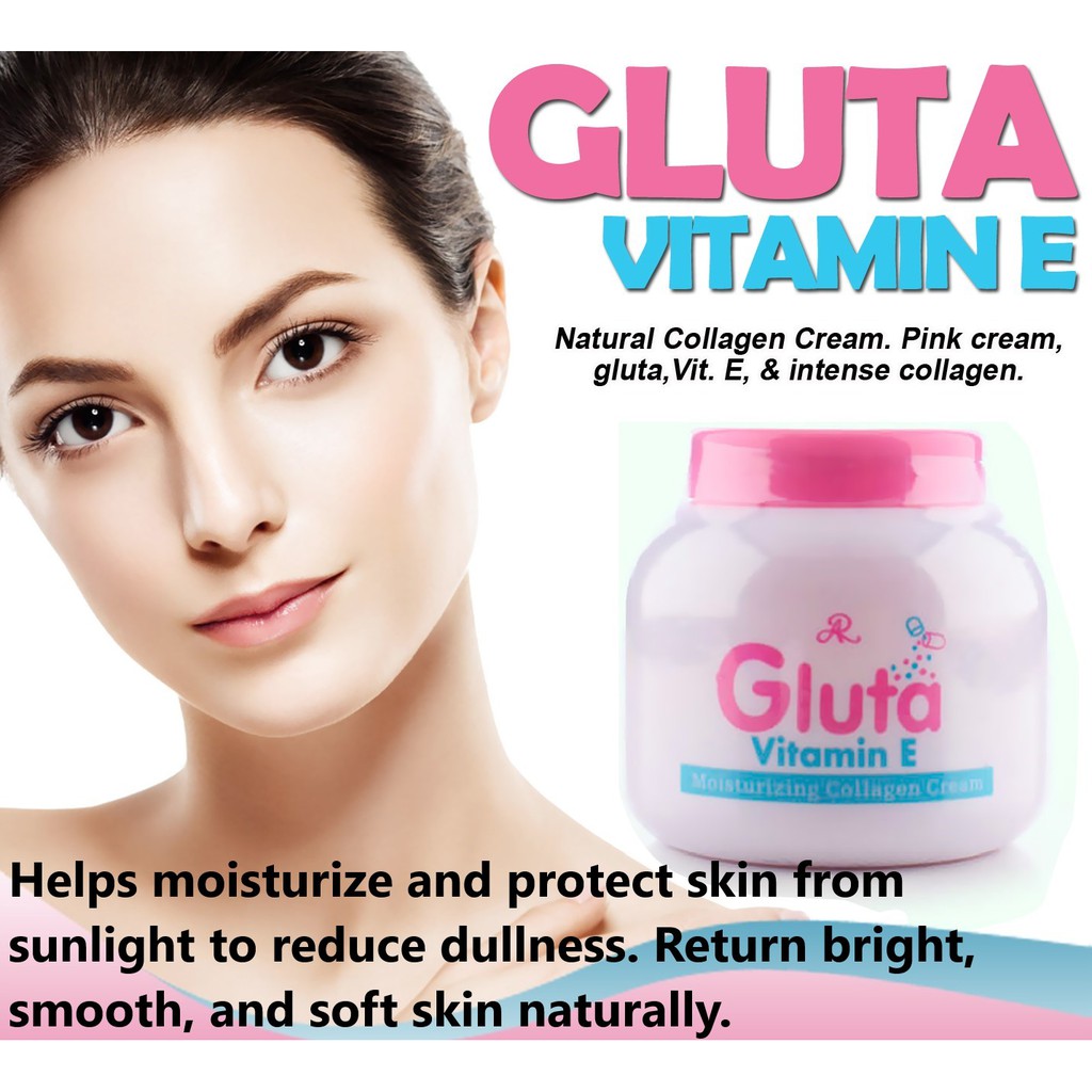 gluta vitamin e moisturizing cream