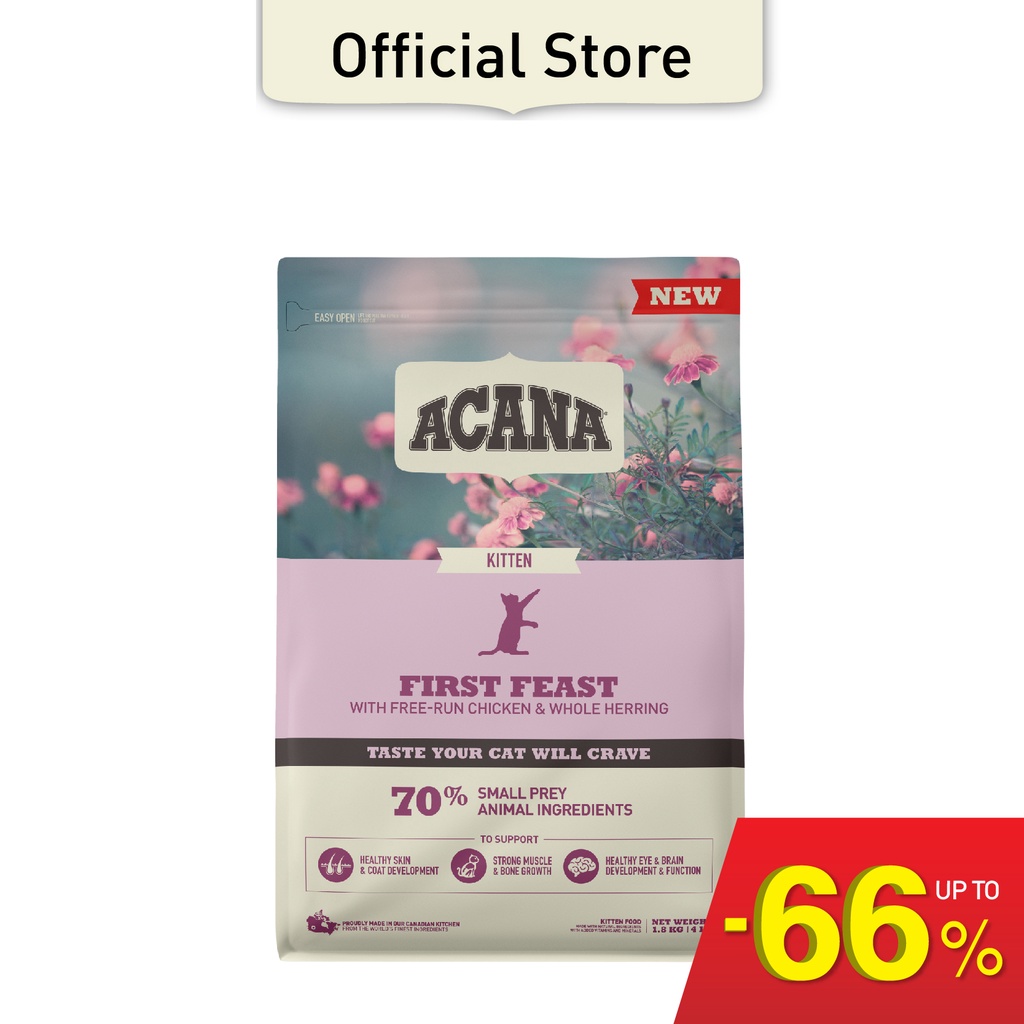ACANA First Feast Cat Food 1.8kg Shopee Singapore