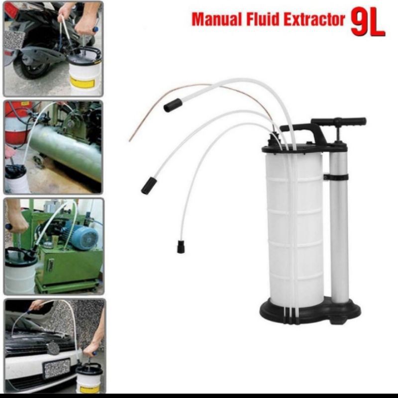 9L Manual vacuum oil fluid extractor pump 💥Ready Stock💥 Shopee Singapore